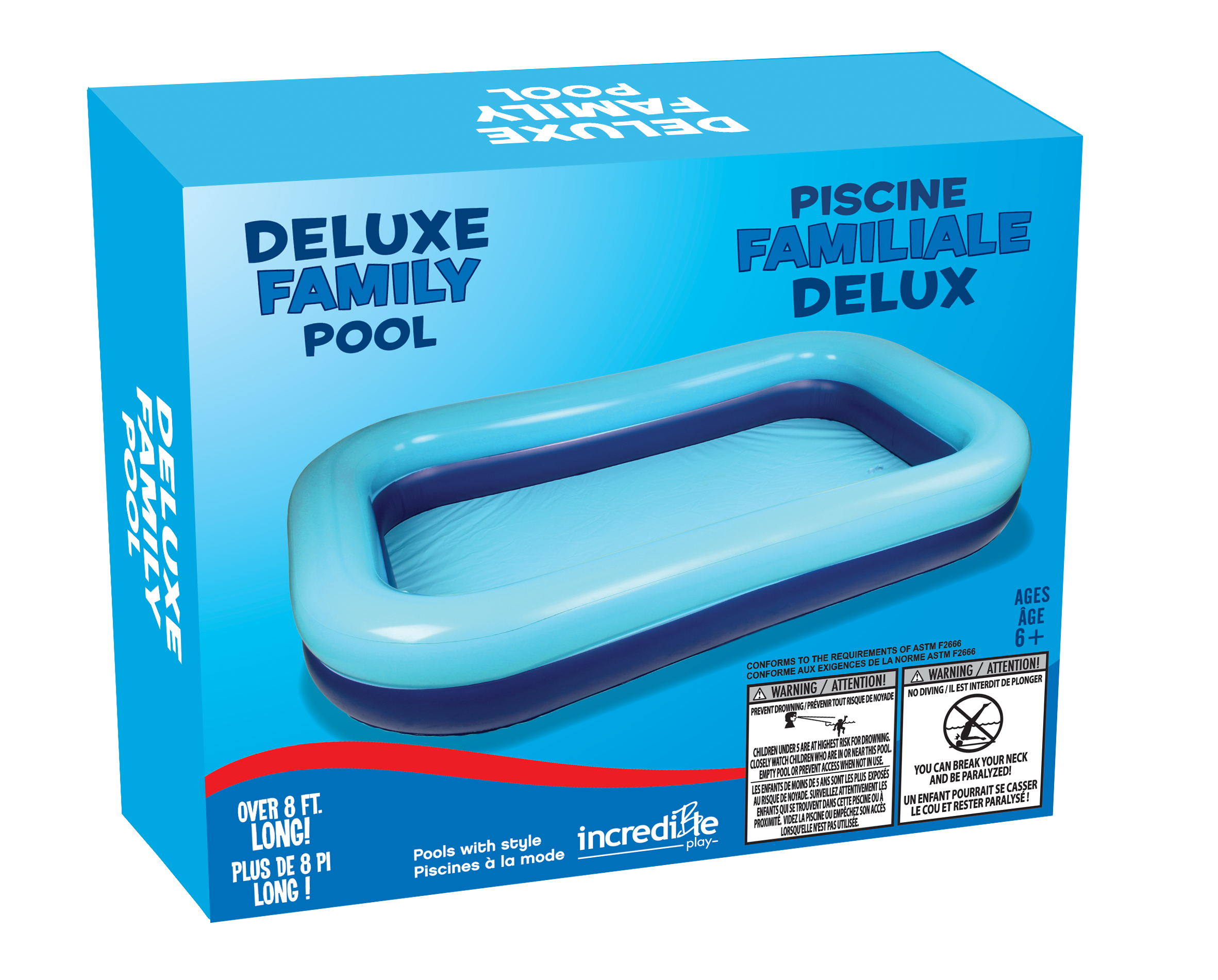Incredible Deluxe Family Pool Colour