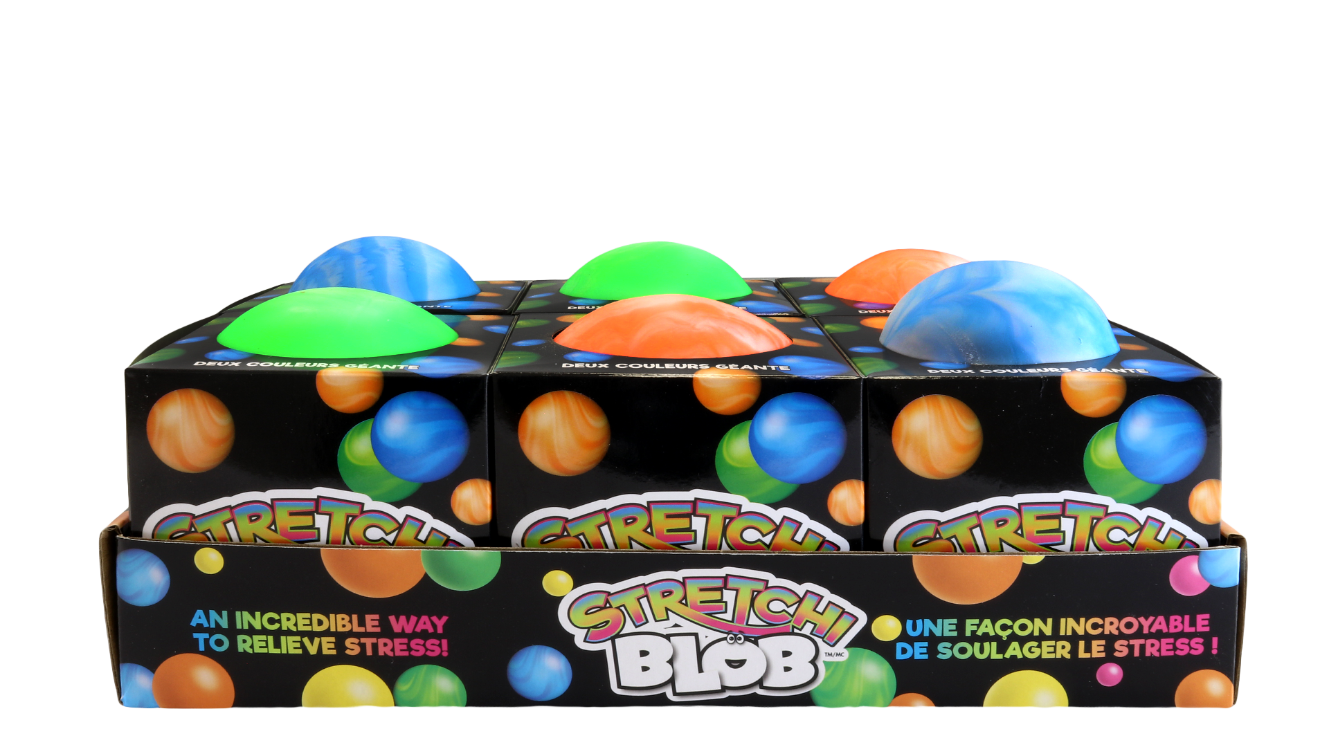 Giant Stretchi Blob Multi Coloured