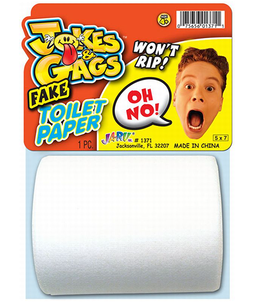 Jokes & Gags Toilet Paper