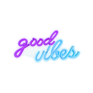 ILLUMIN8 Good Vibes Neon LED Sign