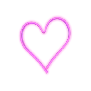 ILLUMIN8 Heart Neon LED Sign