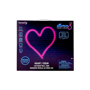 ILLUMIN8 Heart Neon LED Sign