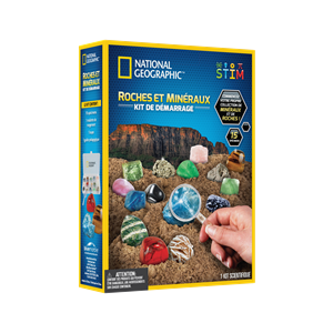 National Geographic Rock + Mineral Starter Kit 2021