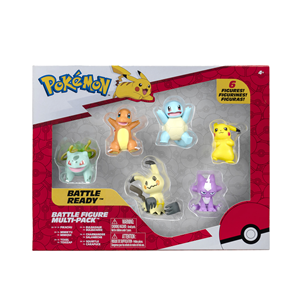 Pokemon Battle Figure Multipack (6pk)