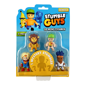 Stumble guys 3D Figures S2 - Blister 5 pcs