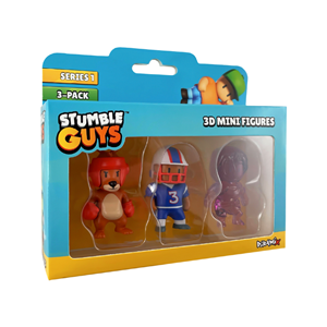 Stumble guys 3D Figures S2 - Window Box 3pc